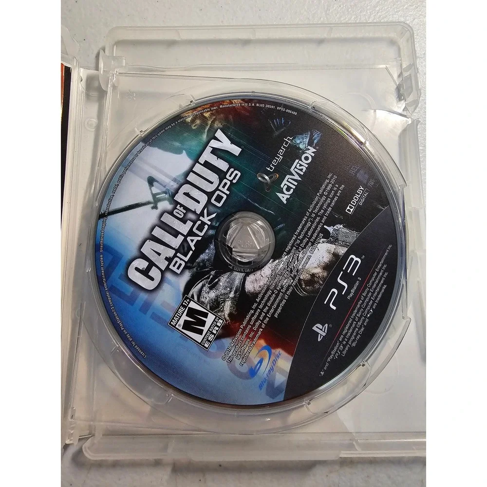 PlayStation 3 PS3 Call‎ of Duty Black Ops Combo Pack Game Disc